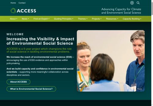 Screenshot of https://accessnetwork.uk