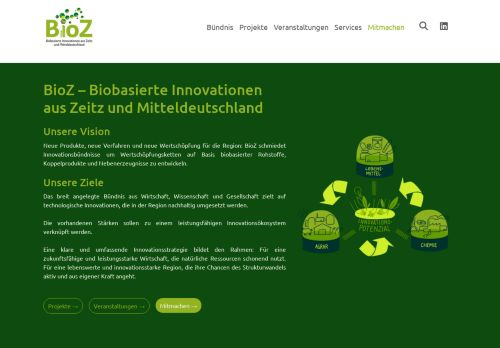 Screenshot of https://www.bio-z.de