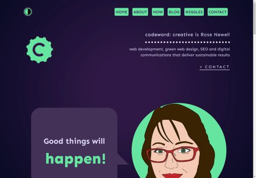 Screenshot of https://codewordcreative.com/contact/