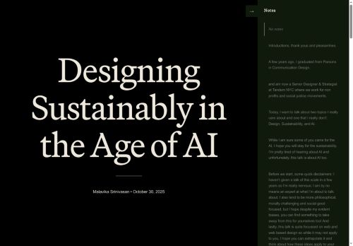 Screenshot of https://conscious.to