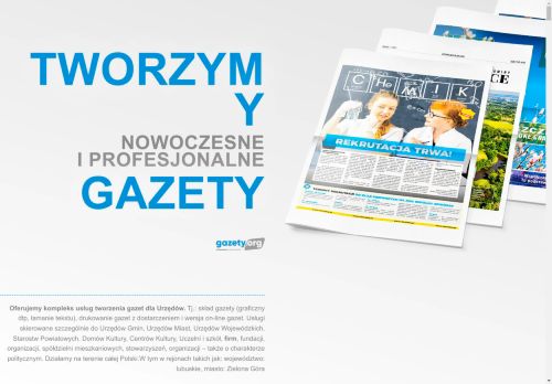 Screenshot of https://gazety.org/m/zielona-gora