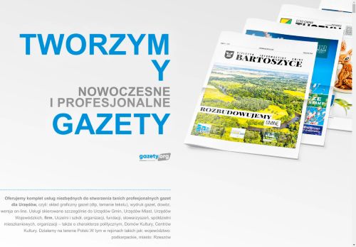 Screenshot of https://gazety.org/podkarpackie/rzeszow/