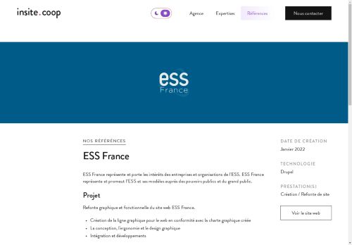 Screenshot of https://www.insite.coop/ess-france-0