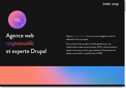 Screenshot of https://www.insite.coop/presentation-agence