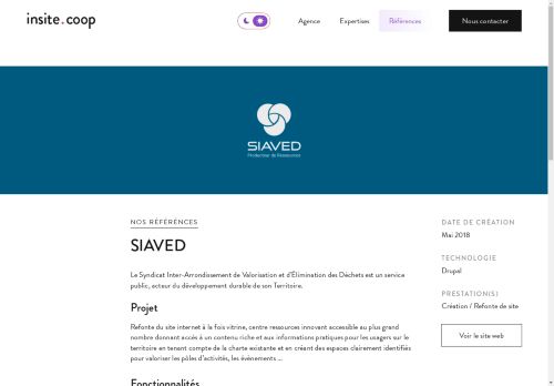 Screenshot of https://www.insite.coop/siaved