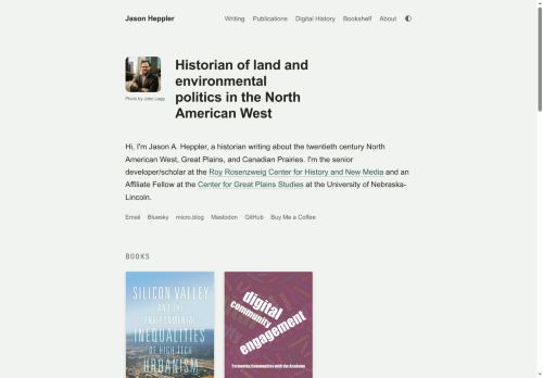Screenshot of https://jasonheppler.org