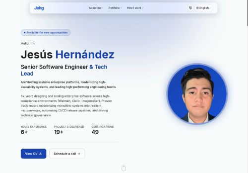 Screenshot of https://www.jesushg.com/