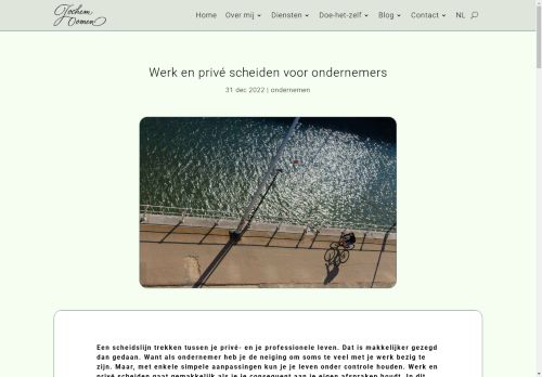 Screenshot of https://jochemoomen.com/blog/werk-en-prive-scheiden/