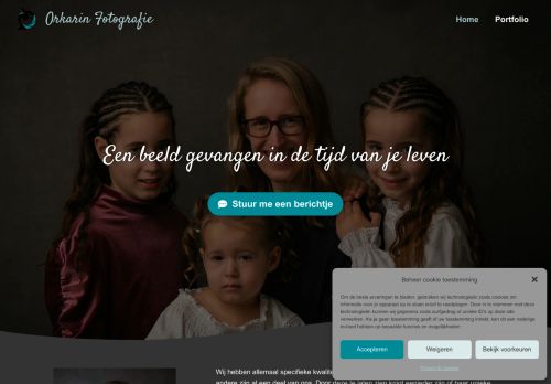 Screenshot of https://www.orkarin.nl/