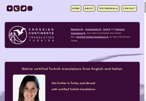 Screenshot of https://translatingturkish.com/certified-turkish-translation/