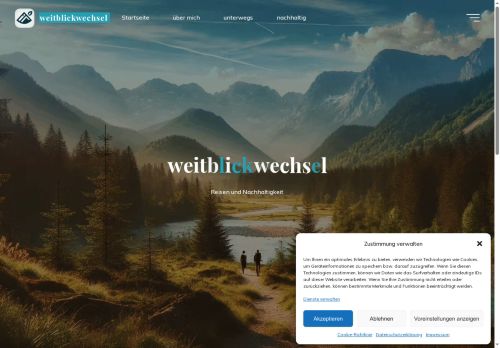 Screenshot of https://www.weitblickwechsel.de/